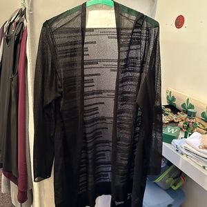 Eileen Fisher Sheer Cardigan